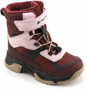Detská zimná obuv s membránou ptx ALPINE PRO NERO