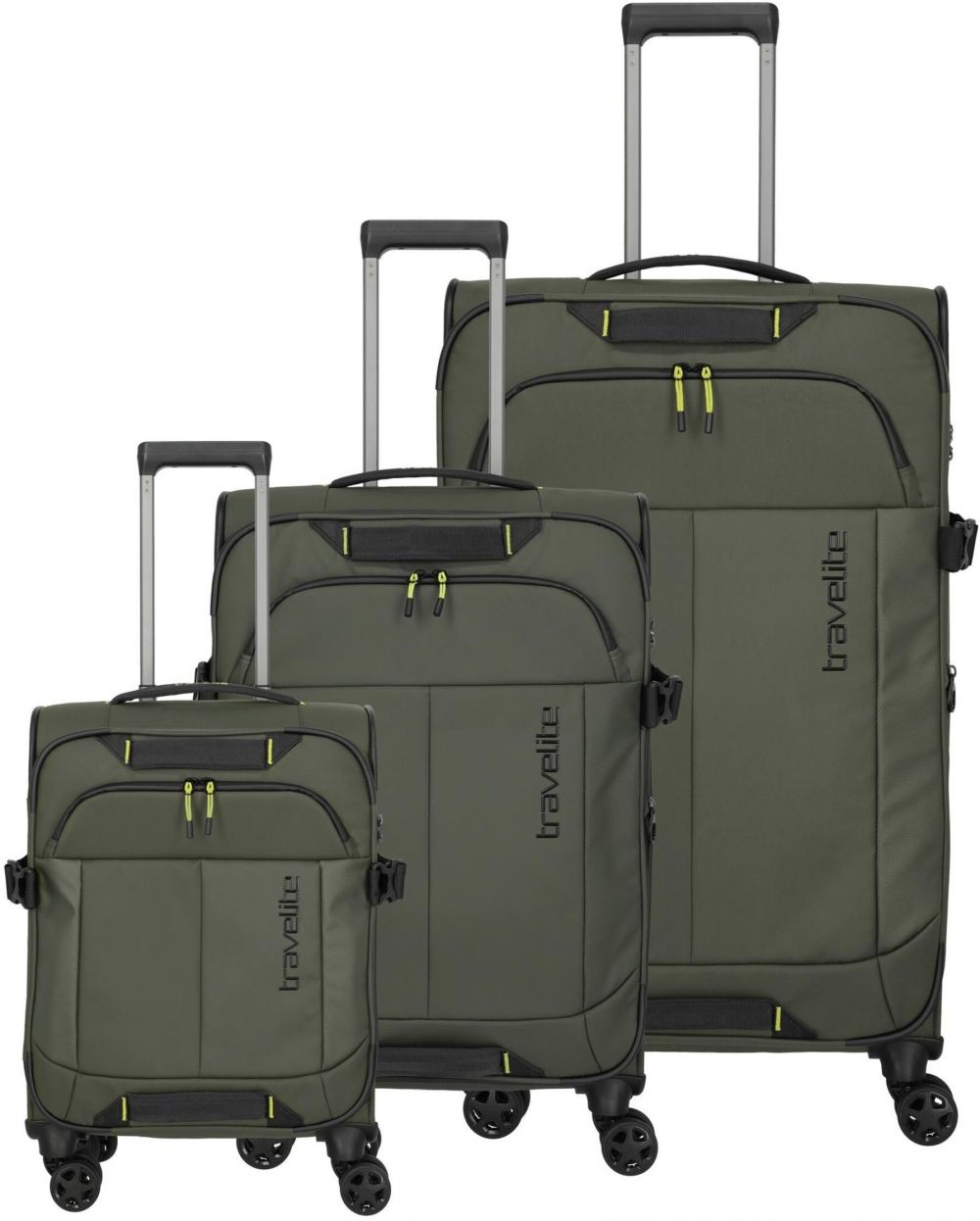 Súprava cestovných kufrov Travelite Briize S,M,L Black