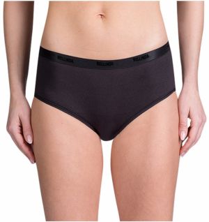 LADIES COTTON BOXER - Dámske bavlnené nohavičky - čierna