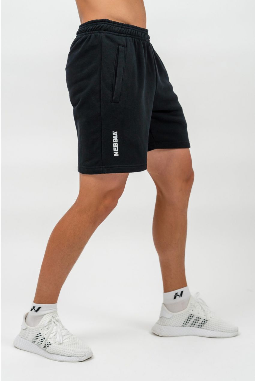 Teplákové Relaxed-Fit Kraťasy MAXIMUM 336 M,black