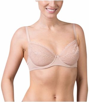 DAILY LACE BRA - Dámska krajková podprsenka - telová