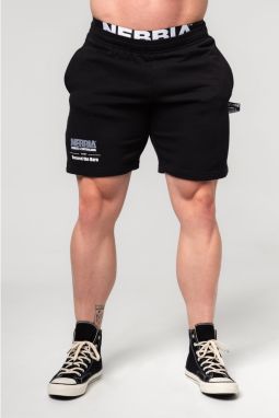 Teplákové kraťasy GYM BRO 352 M, black