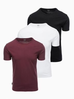 Pánske tričko bez potlače - mix 3 pcs Z29 Ombre Clothing