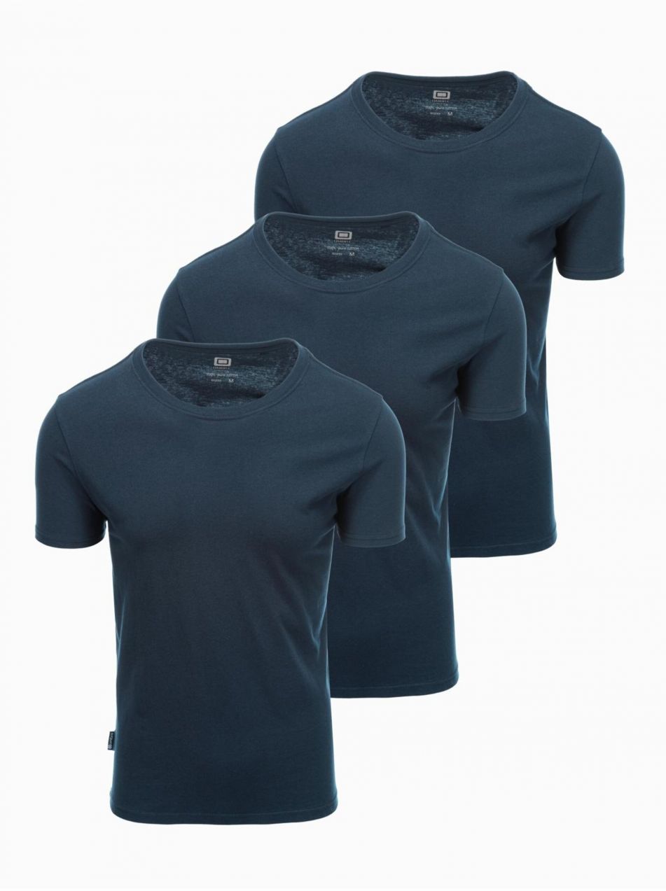Pánske tričko bez potlače - mix 3 pcs Z29 Ombre Clothing