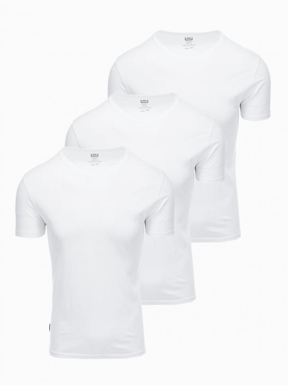 Pánske tričko bez potlače - mix 3 pcs Z29 Ombre Clothing