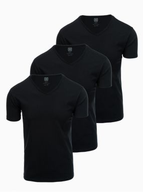 Pánske tričko bez potlače - mix 3 pcs Z29 Ombre Clothing