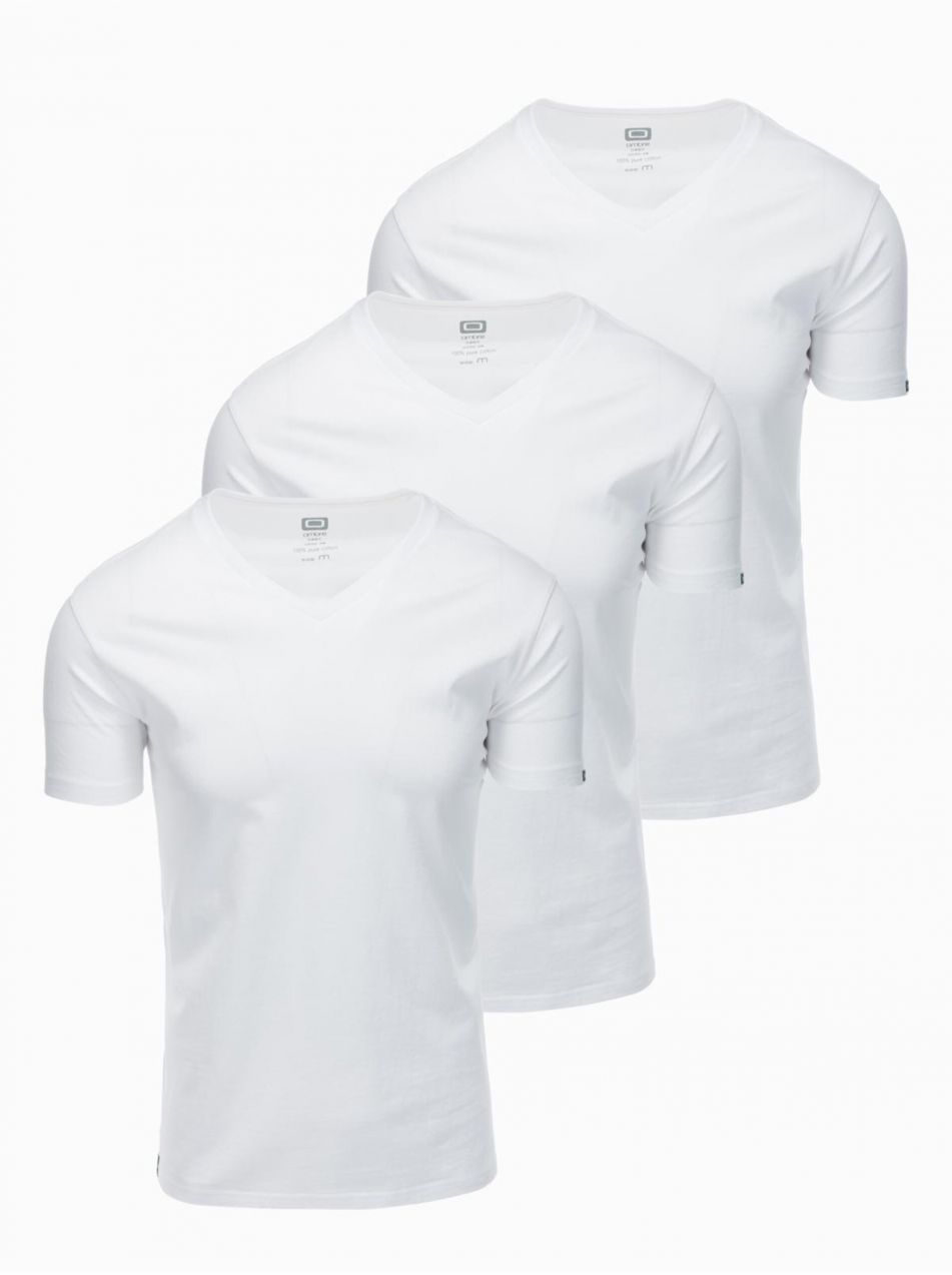 Pánske tričko bez potlače - mix 3 pcs Z29 Ombre Clothing