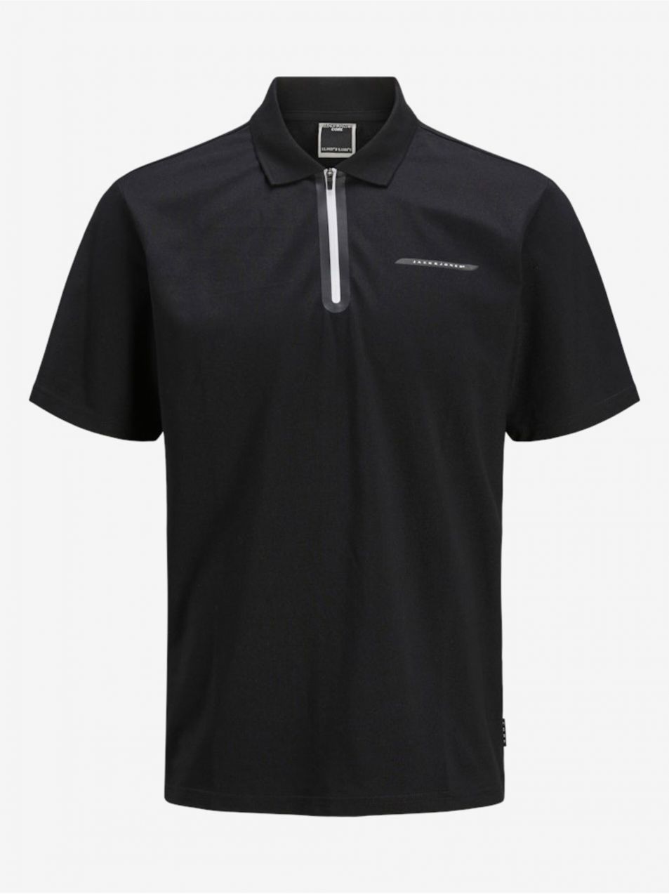 Čierne pánske polo tričko Jack & Jones Fusion