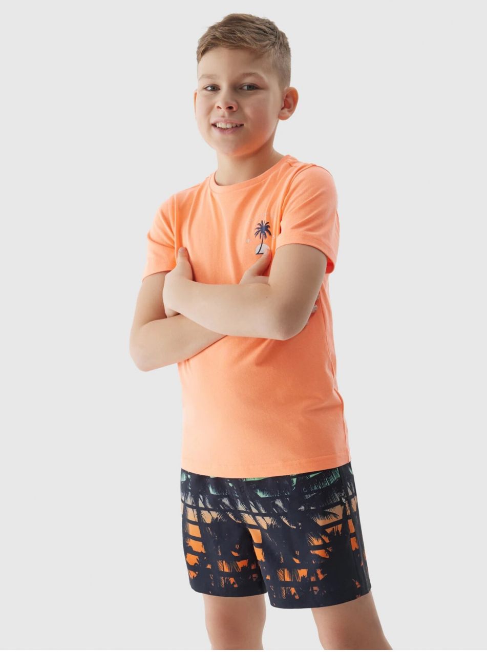 Chlapčenské plážové šortky 4F - multifarebné Veľkosť: