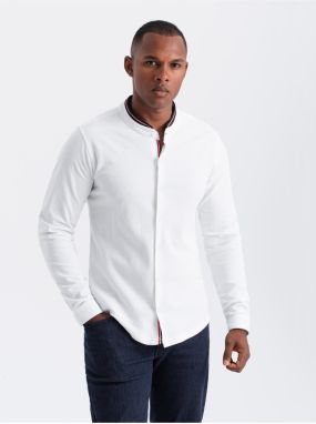 Pánska slim košeľa Ombre Clothing