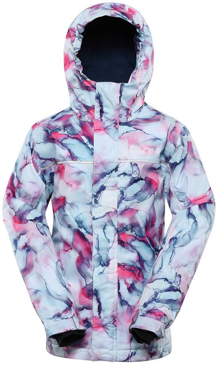 Detská lyžiarska bunda s membránou ptx ALPINE PRE EDERO aquamarine varianta pb