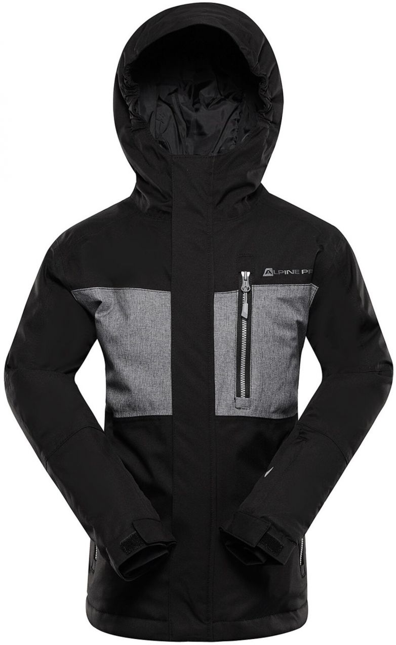 Detská lyžiarska bunda s membránou ptx snow ALPINE PRE COMEDO black
