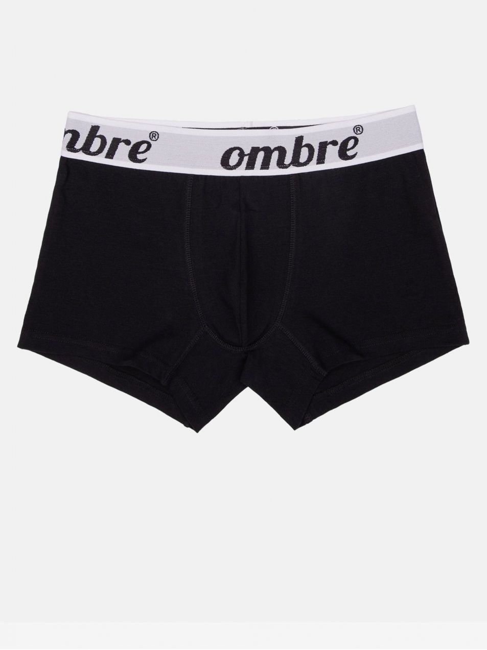 Bielo-čierne pánske boxerky Ombre Clothing