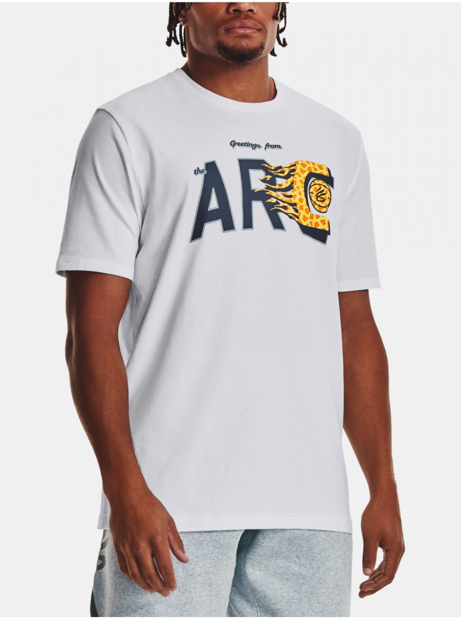 Tričko Under Armour UA CURRY ARC SS-WHT
