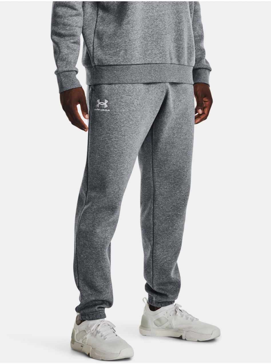 Šedé tepláky Under Armour UA Essential Fleece Jogger