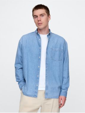 Oversize džínsová košeľa Big Shirt GAP