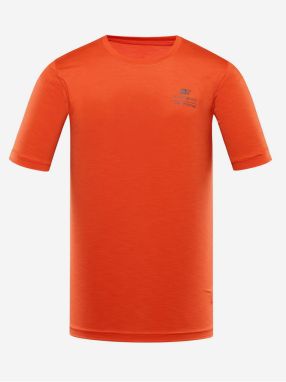 Oranžové pánske športové tričko ALPINE PRO Basik