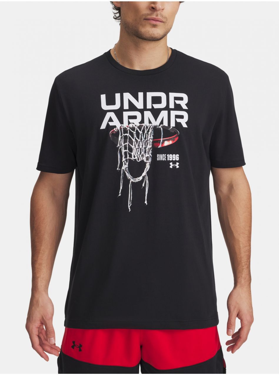 Pánske tričko Under Armour UA M 60/40s Hoops Net SS