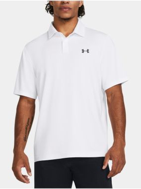 |Biele pánske polo tričko Under Armour UA T2G Polo
