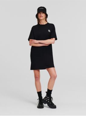 Čierné dámske šaty KARL LAGERFELD