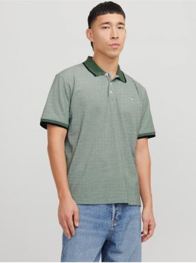 Zelené pánske polo tričko Jack & Jones