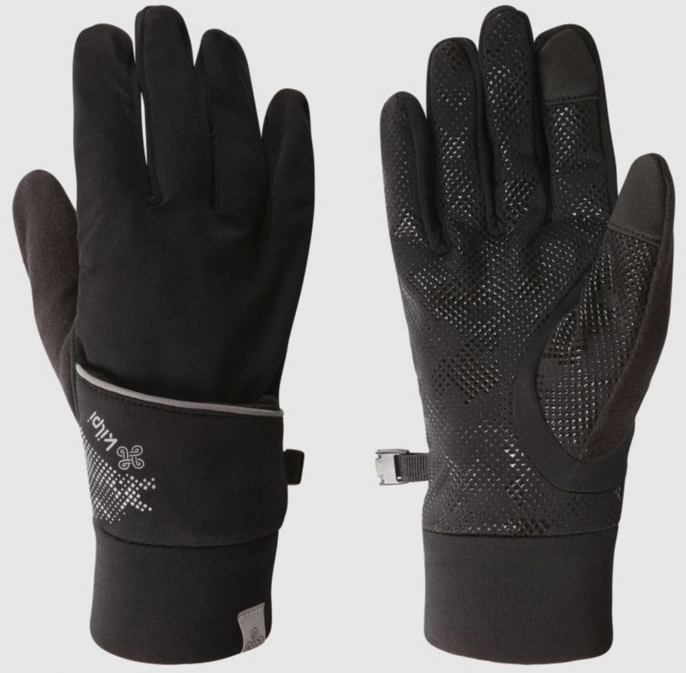 Čierne unisex rukavice Kilpi DRAG