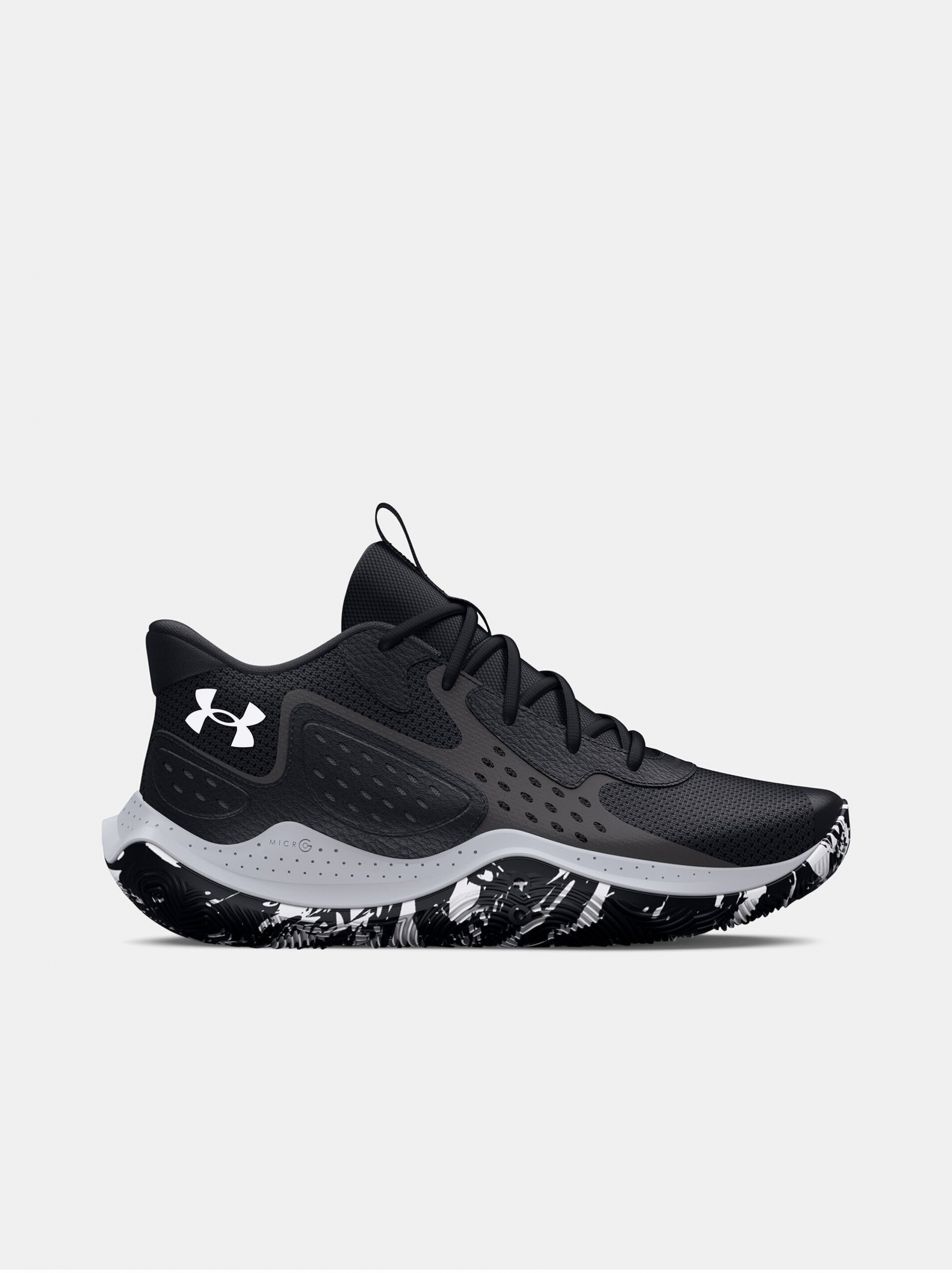 Čierne kožené športové tenisky Under Armour UA JET '23 Unisex