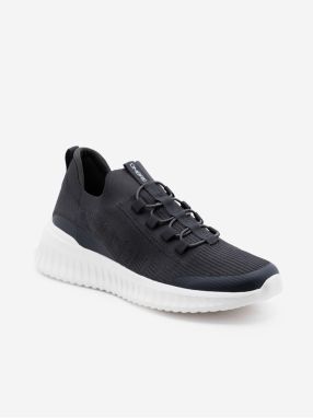 Tmavomodré pánske tenisky Ombre Clothing