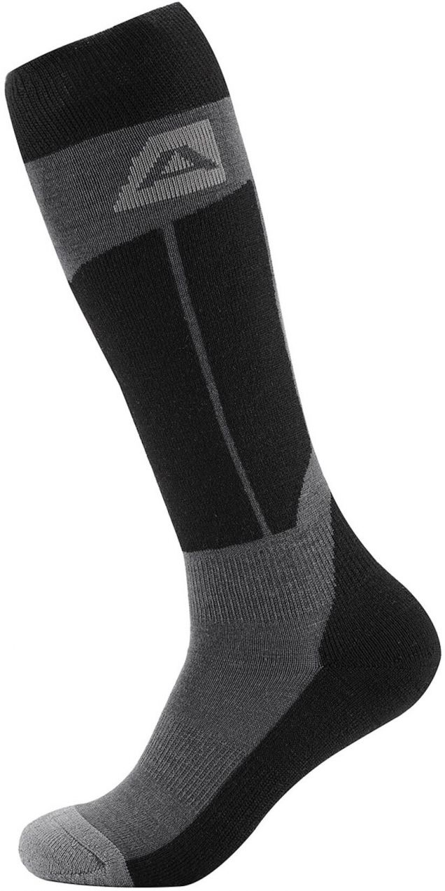 Ponožky z merino vlny ALPINE PRE RODE dk.true gray