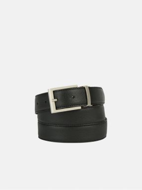 Čierny pánsky opasok Geox Belt