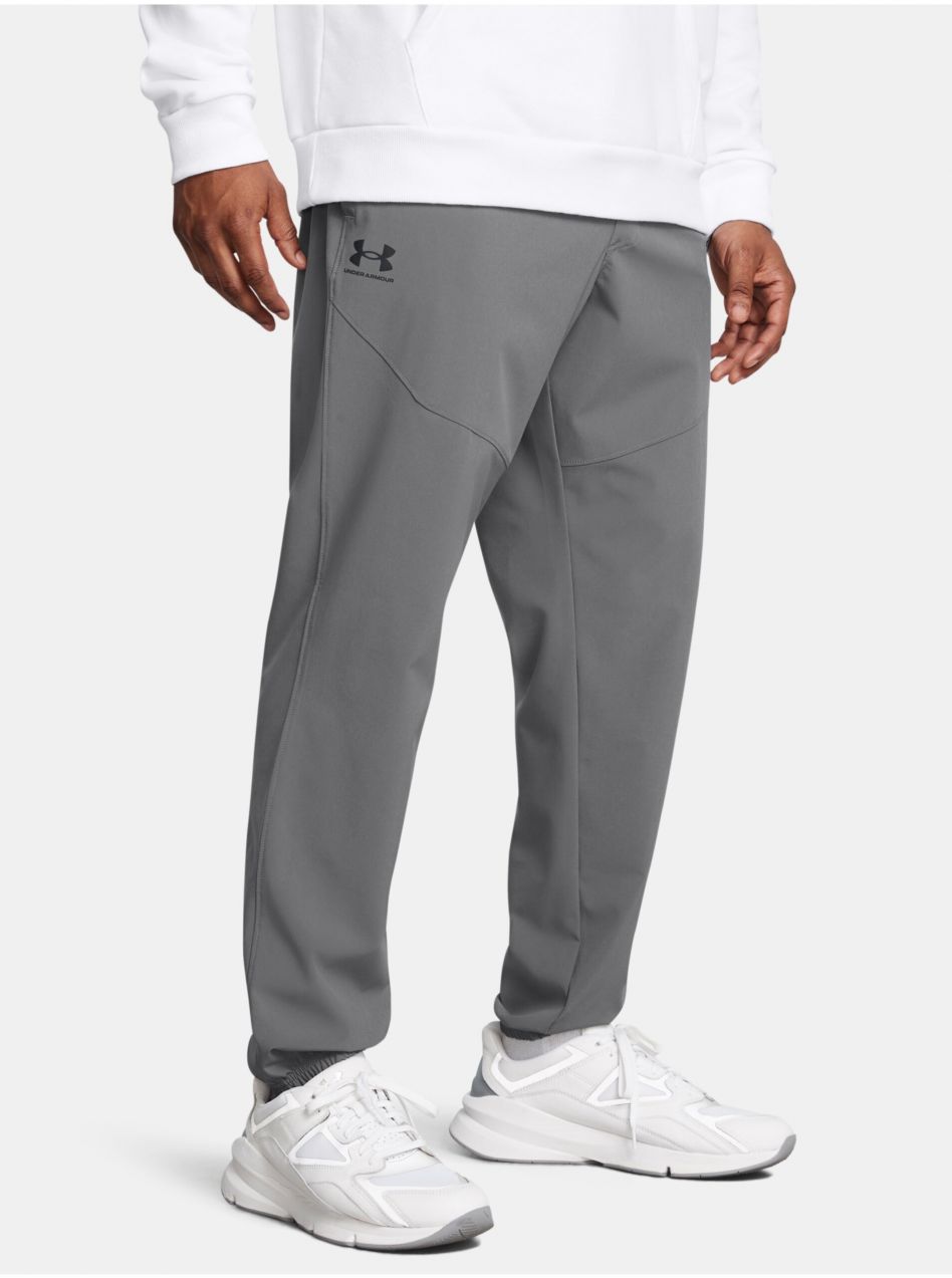 Pánske tepláky Under Armour UA Vibe Woven Jogger-GRY
