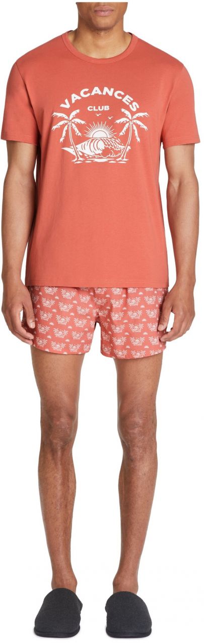 Pyžamá pre mužov Celio - oranžová