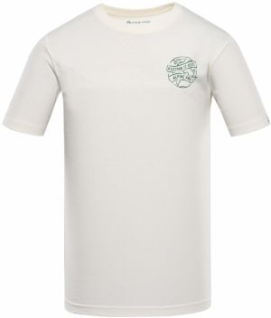 Pánske tričko z organickej bavlny ALPINE PRO TERMES 2 creme variant pb