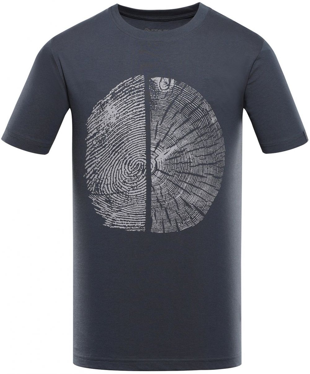 Pánske tričko z organickej bavlny ALPINE PRO TERMES 2 dark slate varianta pa