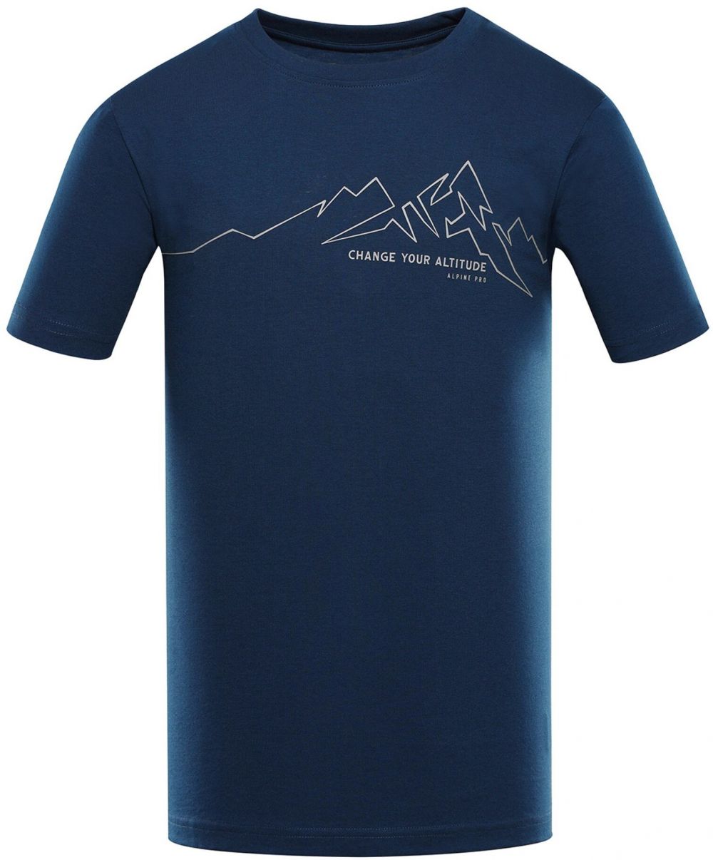 Pánske rýchloschnúce tričko s cool dry ALPINE PRE BOLEN 2 moonlit ocean varianta pc
