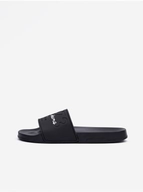 Čierne pánske šľapky Pepe Jeans Slider Young