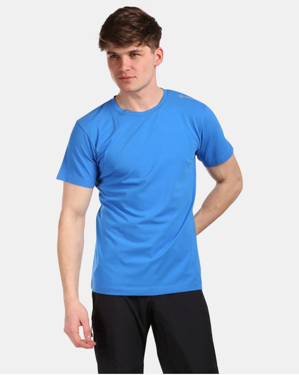 Pánské bavlněné tričko Kilpi PROMO-M Modrá