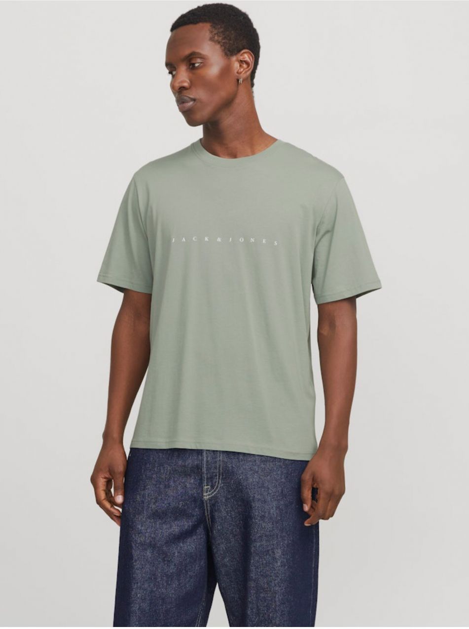 Svetlo zelené pánske tričko Jack & Jones Star