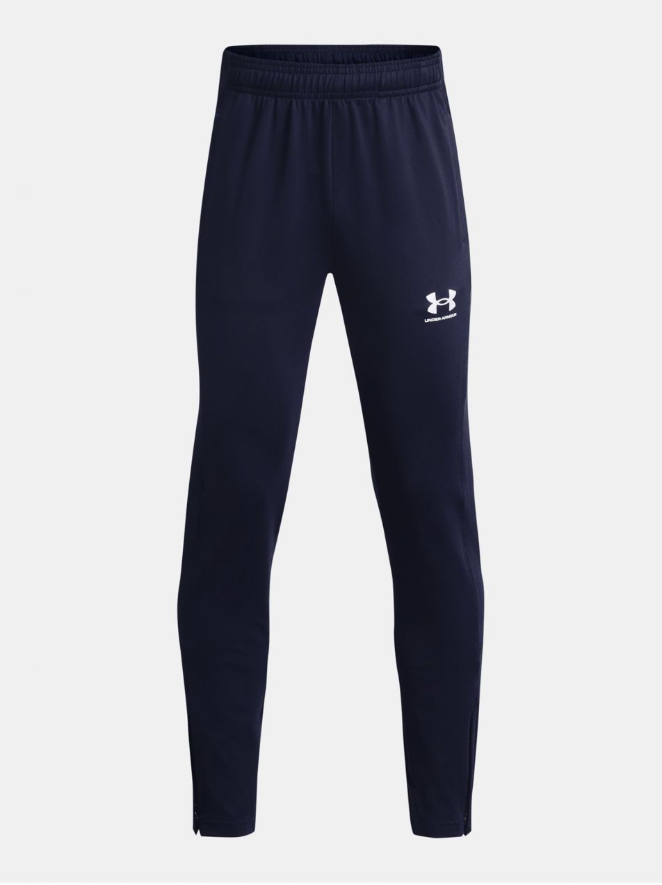 Tmavomodré chlapčenské športové tepláky Under Armour