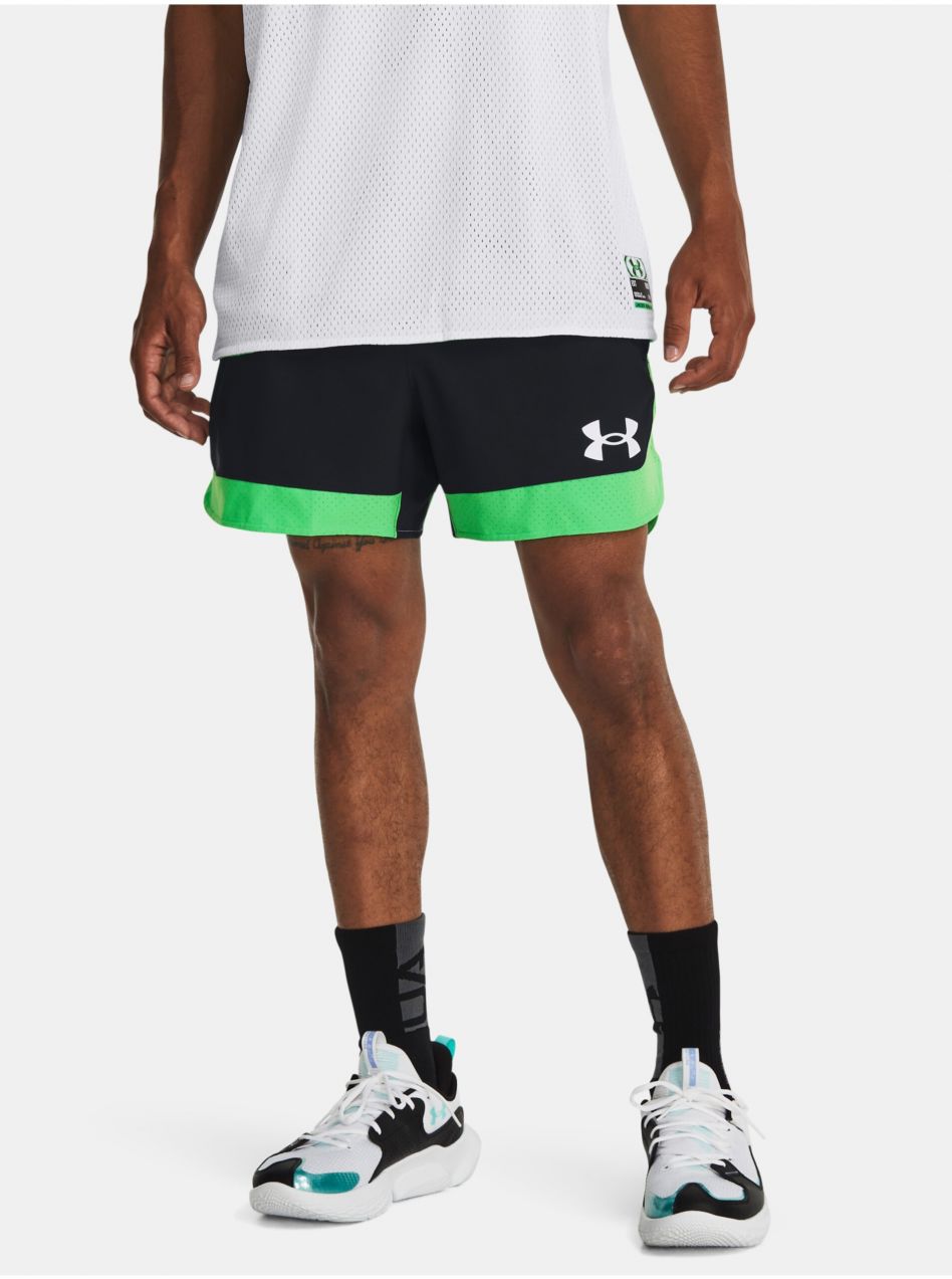 Čierne pánske športové kraťasy Under Armour Baseline