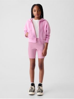 Detské rebrované biker shorts GAP