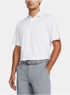 Pánske tričko Under Armour UA T2G Polo LB-WHT