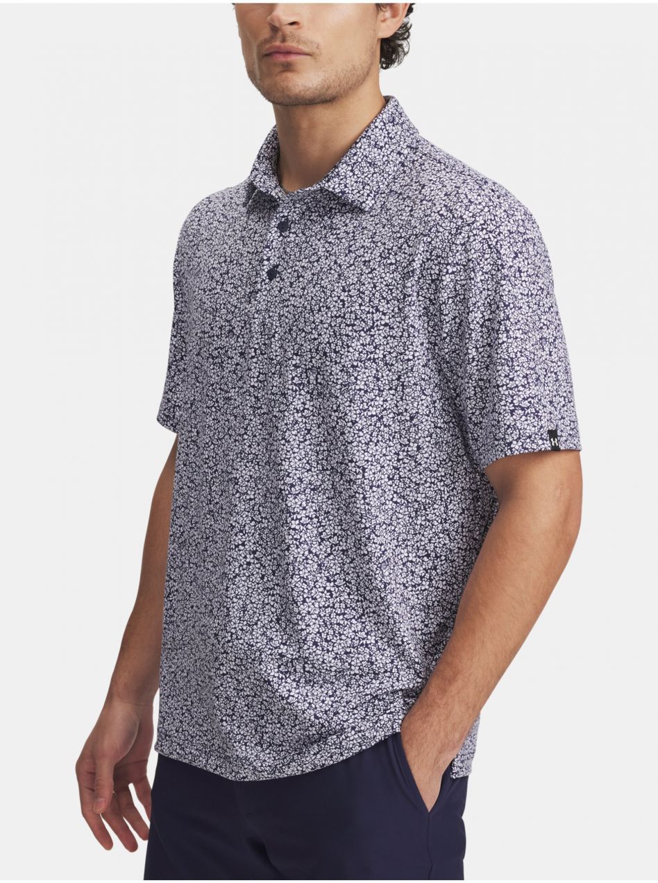 Pánske tričko Under Armour UA Plyoff 3.0 Prntd Polo LB