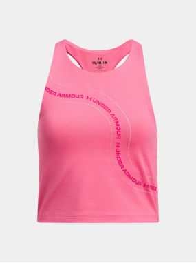 Dievčenské tielko Under Armour G Motion Branded Crop Tank