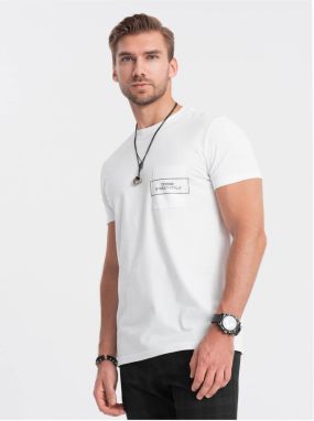 Tričká s krátkym rukávom pre mužov Ombre Clothing