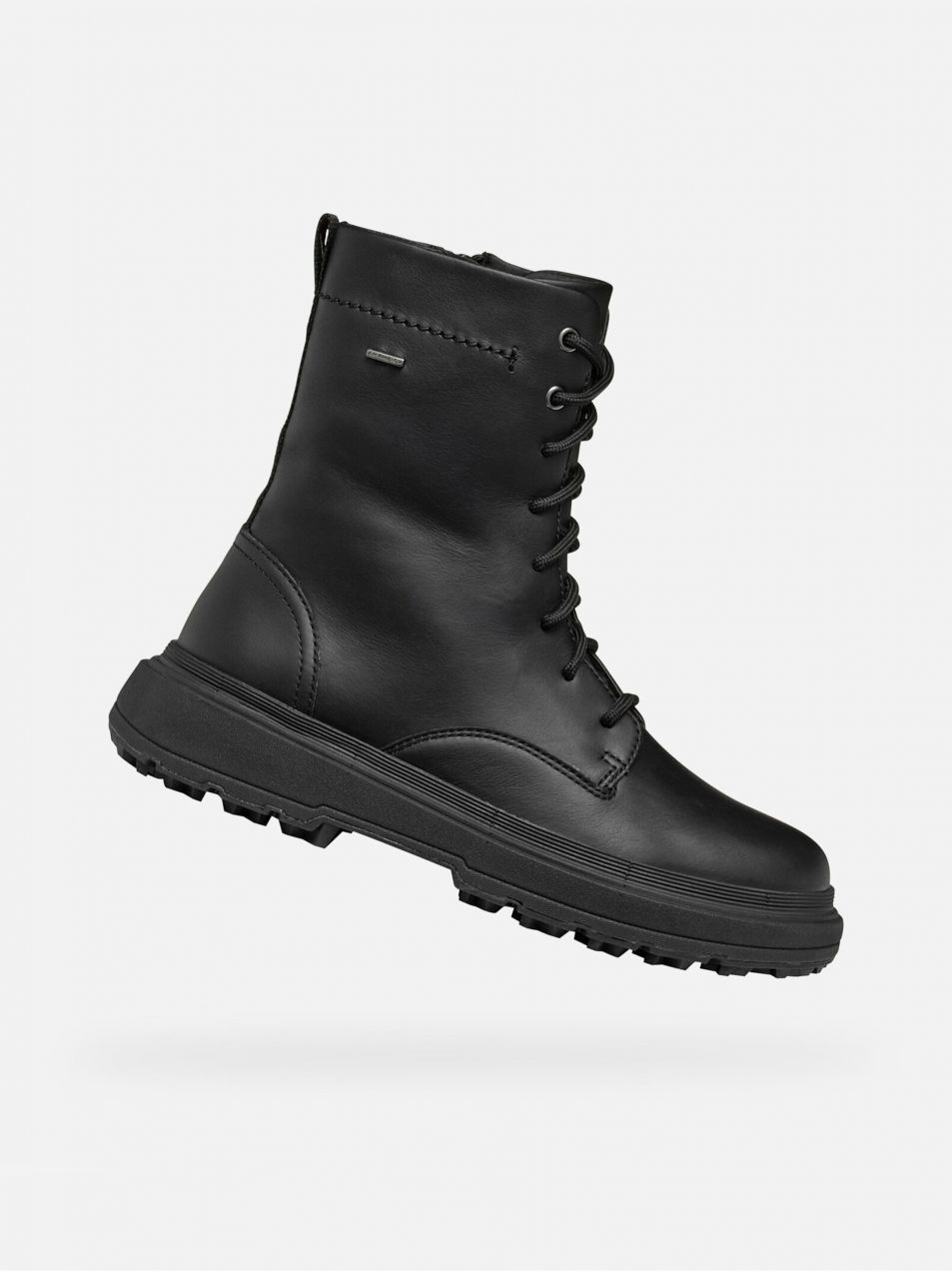 Čierna dámska členková obuv Geox Lamidie + Grip ABX