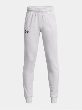 Svetlošedé chapčenské tepláky Under Armour UA Armour Fleece Joggers