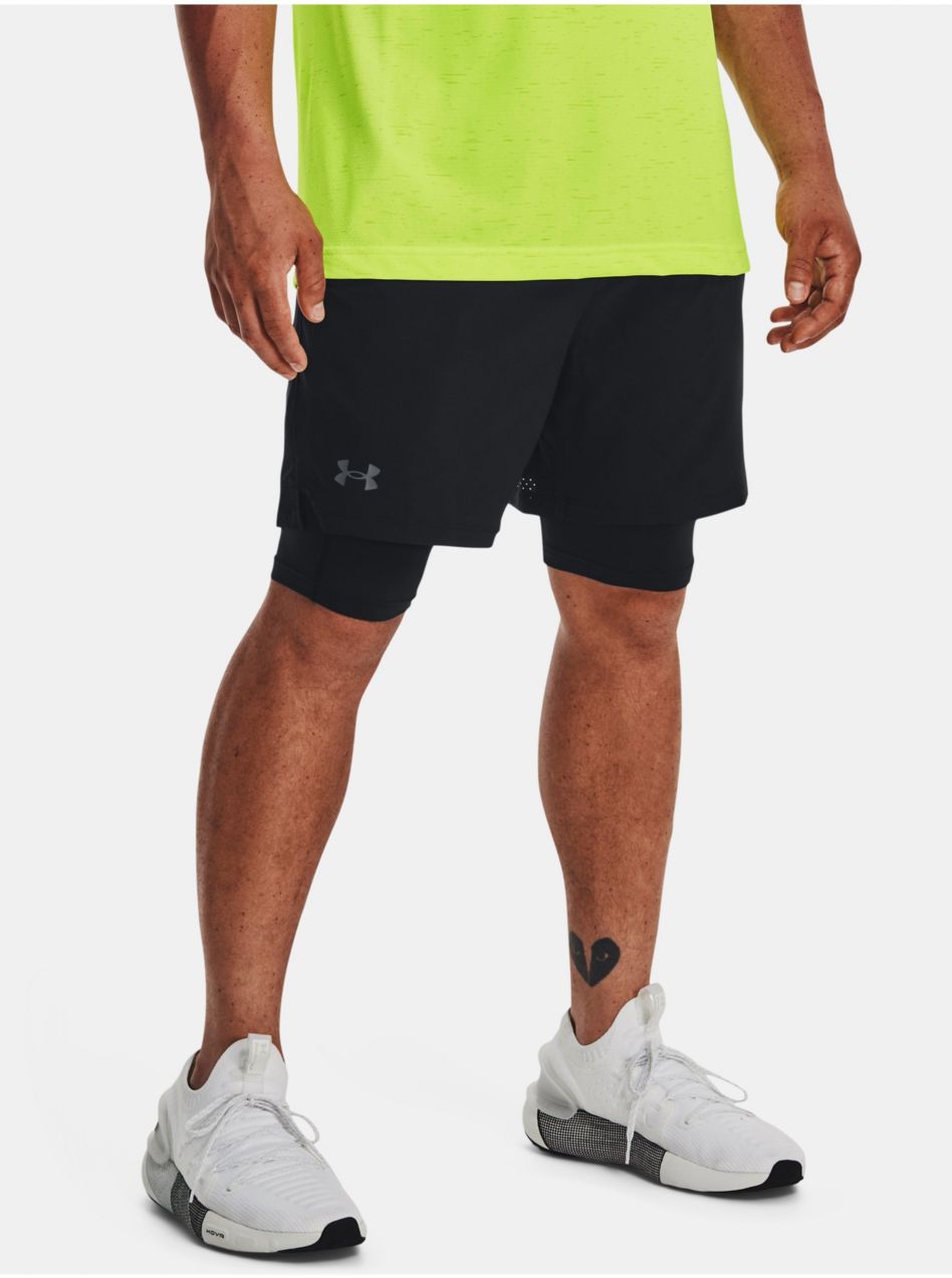 Čierne športové kraťasy Under Armour UA Vanish Woven 2in1 Sts
