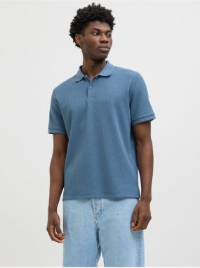 Modré pánske polo tričko Jack & Jones