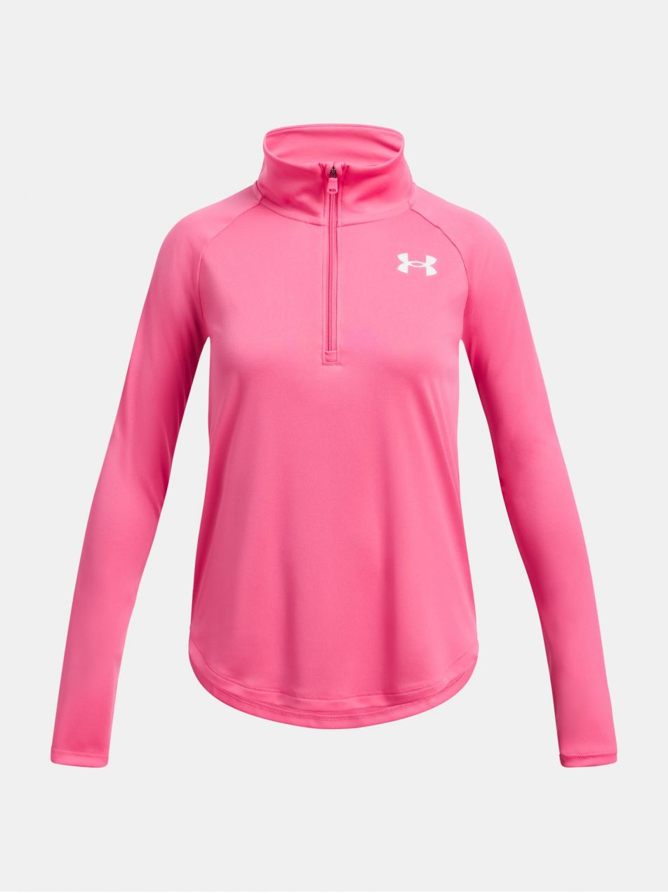 Dievčenské tričko Under Armour Tech Graphic 1/2 Zip